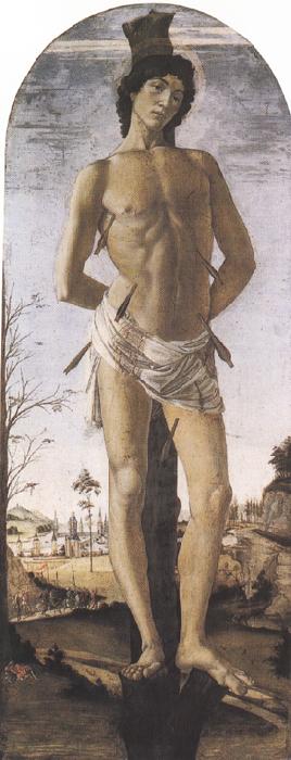 Sandro Botticelli St Sebastian (mk36) oil painting image
